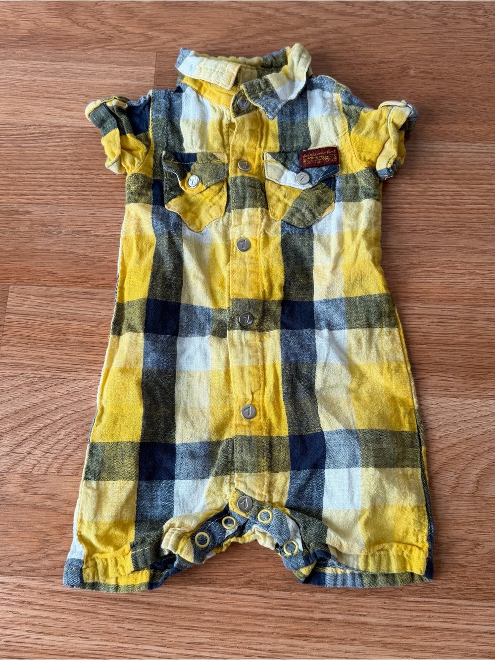7 For All Mankind 0-3 Month Romper